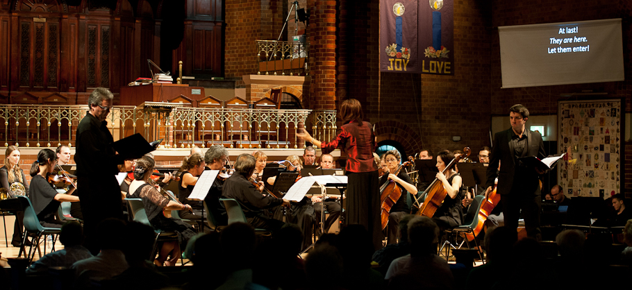 BCC with Sinfonia of St Andrews and soloists 1 December 2013 for Berlioz Childhood of Christ performance