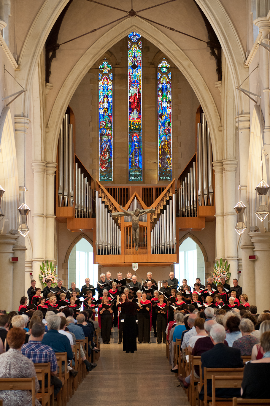 BCC performs in the Cathedral of St Stephen