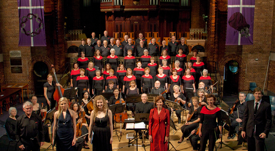 Brisbane Concert Choir and soloists at Handel Dixit Dominus concert