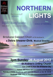 Thumbnail size poster for Northern Lights concert