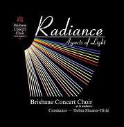 Radiance: Aspects of Light choral CD cover artwork