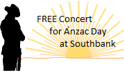 Flyer for ANZAC concert 21 April 2011