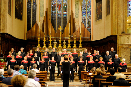 Concert performance in Perugia