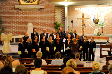 Concert at Chiesa Regina Pacis at Anguillara Sabazia