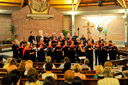 Concert at Chiesa Regina Pacis at Anguillara Sabazia